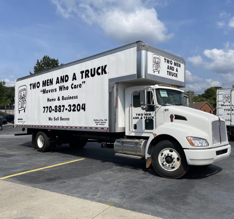 picture of a truck from Two Men and a Truck Moving Company